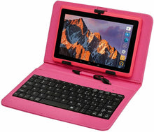 Carica l'immagine nel visualizzatore di Gallery, Tablet PC 7 Pollici,Computer portatile Quad Core Con Tastiera e Penna, Rosa