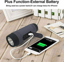 Carica l'immagine nel visualizzatore di Gallery, ZEALOT S1 Cassa Bluetooth Piccola Portatile Waterproof IPX5 Con Torcia Grigio