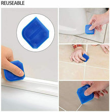 Carica l'immagine nel visualizzatore di Gallery, Kit completo per applicazione e rimozione silicone per fughe e bagno, 8 pezzi