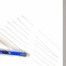 Carica l'immagine nel visualizzatore di Gallery, PENNE CANCELLABILI 8 PEZZI INCHIOSTRO A GEL PUNTA DA 0,5mm 4 PZ. BLU E NERA...