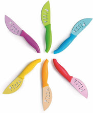 Carica l'immagine nel visualizzatore di Gallery, Excelsa Passione Color Set 6 Coltelli Pizza, Acciaio Inossidabile,...