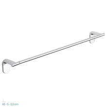 Carica l'immagine nel visualizzatore di Gallery, METAFORM Set accessori bagno kit completo Zero Cromo 5 pezzi in Acciaio...