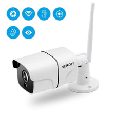 Carica l'immagine nel visualizzatore di Gallery, Videocamera di sicurezza esterna Veroyi, telecamera sorveglianza WiFi...