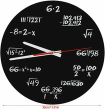 Carica l'immagine nel visualizzatore di Gallery, Orologio da Parete Acrilico Matematico Design Moderno Accessori per la casa...