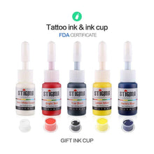 Carica l'immagine nel visualizzatore di Gallery, Stigma Kit Completo Per Tatuaggi Macchina Del Tatuaggio 1 Nero