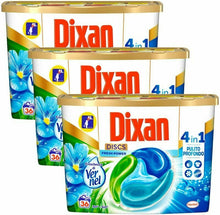Carica l'immagine nel visualizzatore di Gallery, Dixan Discs Freschezza Di Vernel, Detersivo Lavatrice Predosato In...