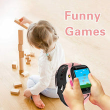 Carica l'immagine nel visualizzatore di Gallery, Smartwatch Bambini - Telefono con SOS Gioco Musica Camera Rosa