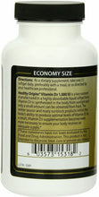 Carica l'immagine nel visualizzatore di Gallery, Healthy Origins Vitamin D-3 1000iu 360 softgels - Vitamina D3