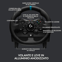 Carica l'immagine nel visualizzatore di Gallery, Logitech G923 TRUEFORCE Volante da Corsa e Pedali per Xbox Series X/S, Xbox One