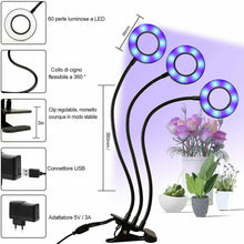 Carica l'immagine nel visualizzatore di Gallery, infinitoo Lampada per Piante, Grow Light Lampade LED Piante Infinitoo-a