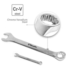 Carica l'immagine nel visualizzatore di Gallery, WERKFIX Set di Chiavi Combinate 6-21 mm 15 pz. inglesi sabbiate, in...