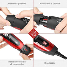 Carica l'immagine nel visualizzatore di Gallery, GHB Tagliacapelli Elettrico Rasoio Set Clipper Capelli, Regolabarba Trimmer...