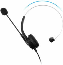 Carica l'immagine nel visualizzatore di Gallery, Cuffie Regolabili per Telefono Fisso con Spina 4-Pin RJ9 e Microfono integrato