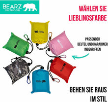 Carica l'immagine nel visualizzatore di Gallery, BEARZ Outdoor Coperta da Picnic Impermeabile, Telo PIC Nic Giallo Brillante