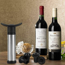 Carica l'immagine nel visualizzatore di Gallery, Senhai Pompa per Vino con 15 Tappi Bottiglie di Vino, Salvaschermo...