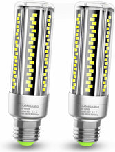 Carica l'immagine nel visualizzatore di Gallery, 2 x Lampadine domestiche LED con attacco E27 20W 2500 LM 6000 K, Luce fredda