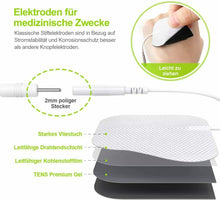 Carica l'immagine nel visualizzatore di Gallery, AUVON Elettrostimolatore Muscolare, TENS EMS a A-10pcs