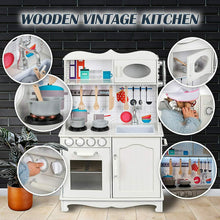 Carica l'immagine nel visualizzatore di Gallery, Kinderplay Cucina Legno Bambini - Grande per Bianca