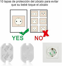 Carica l'immagine nel visualizzatore di Gallery, Kit completo di sicurezza per bambini, Chiusure cassetti, Paraspigoli, Tappi
