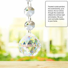 Carica l'immagine nel visualizzatore di Gallery, Pendente Colibrì di Cristallo Suncatcher Acchiappasole in Blu
