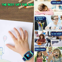Carica l'immagine nel visualizzatore di Gallery, Winnes GPS Orologio Smartwatch per bambini, impermeabile, con verde