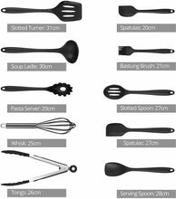 Carica l'immagine nel visualizzatore di Gallery, COLFULINE Set di Utensili da Cucina in Silicone, Cucina...