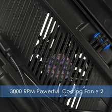 Carica l'immagine nel visualizzatore di Gallery, Supporto verticale per PS4 Slim/PS4 Con Ventilatore e base di ricarica