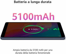 Carica l'immagine nel visualizzatore di Gallery, HUAWEI MatePad T8, display da 8", Memoria Interna da 16 GB, LTE Octa-Core