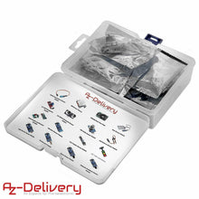Carica l'immagine nel visualizzatore di Gallery, AZDelivery 3 x Kit 16 in 1 - di accessori per Raspberry Pi/Arduino con...
