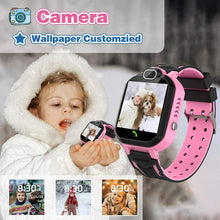 Carica l'immagine nel visualizzatore di Gallery, INIUPO Smartwatch per bambini ragazze Gioco telefono Smart Watch Rosa