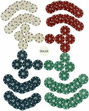 Carica l'immagine nel visualizzatore di Gallery, Extrela - Set da poker con scatola in metallo, 200 fiches poker, 2 mazzi...