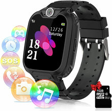 Carica l'immagine nel visualizzatore di Gallery, YENISEY Smartwatch per Bambini con Lettore Musicale - Gioco Puzzle viola
