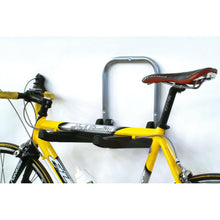 Carica l'immagine nel visualizzatore di Gallery, Portabici da parete per 3 biciclette - Supporto bici sci da muro Marte PERUZZO