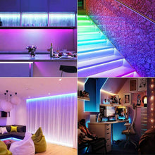 Carica l'immagine nel visualizzatore di Gallery, Striscia LED 5M WiFi, Luminosa 5050 RGB SMD 150led...