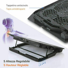 Carica l'immagine nel visualizzatore di Gallery, TopMate Tappetino di Raffreddamento per Laptop da Gioco C5 10-15,6...