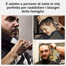 Carica l'immagine nel visualizzatore di Gallery, GHB Tagliacapelli Elettrico Rasoio Set Clipper Capelli, Regolabarba Trimmer...