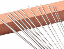 Carica l'immagine nel visualizzatore di Gallery, 13 x Aghi per limare ponti della chitarra, Mole in acciaio per Capotasto ukulele