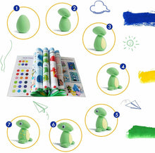 Carica l'immagine nel visualizzatore di Gallery, CROSOFMI Plastilina Bambini Pasta Modellabile Senza Cottura 24 Colori...