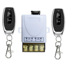 Carica l'immagine nel visualizzatore di Gallery, YETOR interruttore con telecomando, RF 110V-240V/328ft, White