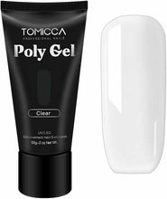 Carica l'immagine nel visualizzatore di Gallery, TOMICCA 60ml Poly Extension Gel Nail Builder Clear000.