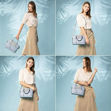 Carica l'immagine nel visualizzatore di Gallery, LOVEVOOK Borsa a tracolla a Tracolla da Donna con Doppia E-light Blue