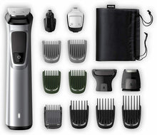 Carica l'immagine nel visualizzatore di Gallery, Regola barba e tagliacapelli con 8 pettini PHILIPS MG7720/18, Wet &amp; Dry, 120 min