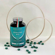 Carica l'immagine nel visualizzatore di Gallery, Nutrimea Spirulina BIO | 540 Compresse Con Proteine Vegetali | Alga It
