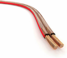 Carica l'immagine nel visualizzatore di Gallery, Cavo audio per diffusori acustici da 30 metri, 2x2,5mm² in rame OFC