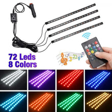 Carica l'immagine nel visualizzatore di Gallery, ZITFRI Luci Interne per Auto con 72 Led Rgb Macchina Interni...