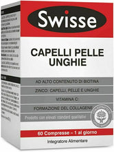 Carica l'immagine nel visualizzatore di Gallery, Swisse Integratore Capelli Pelle Unghie, Alimentare con Biotina,...