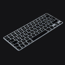 Carica l'immagine nel visualizzatore di Gallery, Italian Copritastiera Silicone Coperchio della Tastiera per MacBook PRO Nero