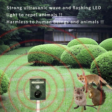 Carica l'immagine nel visualizzatore di Gallery, Repellente per gatti a batterie Scaccia Cani Volpe con Batterie ricaricabili