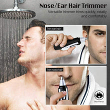 Carica l'immagine nel visualizzatore di Gallery, Rifinitore di precisione per naso e orecchie unisex, Regolatore resistente acqua