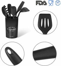 Carica l'immagine nel visualizzatore di Gallery, COLFULINE Set di Utensili da Cucina in Silicone, Cucina...